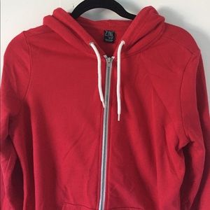 Women’s Red Hoodie Size Large Great Condition